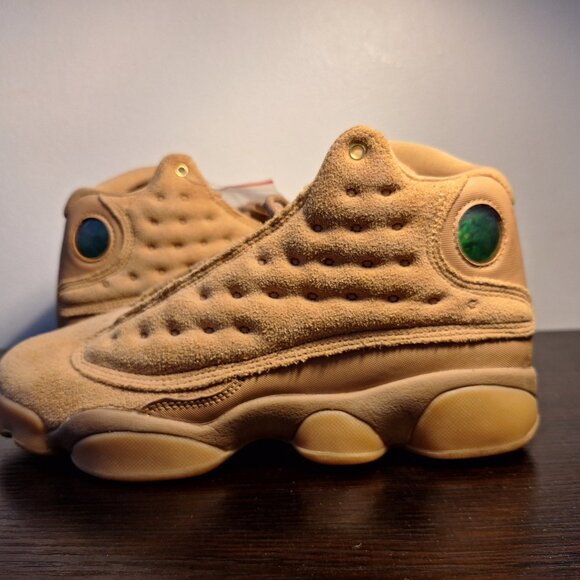 Jordan 13 Retro Wheats 2017 US 5.5Y 414571-705 (NEVER WORN) - Picture 2 of 6